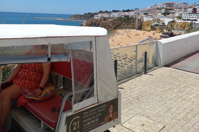 Private: Albufeira / Vilamoura City & Beach Tour (TukTuk or Jeep) - Praia dos Arrifes: a short look at a pretty cove