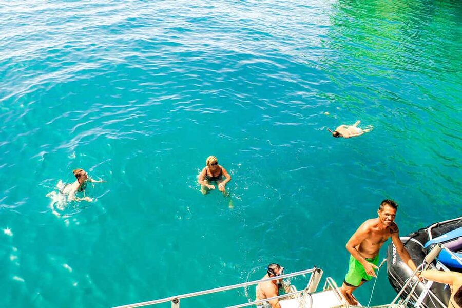 Quarteira: Benagil Cave Boat Trip with Beach BBQ and Kayak - Kayaking, paddle boarding, and swimming time