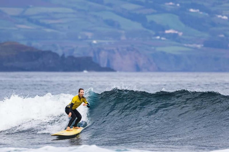 Ribeira Grande, Azores: Group Surf Lessons - Coaching that helps nervous beginners