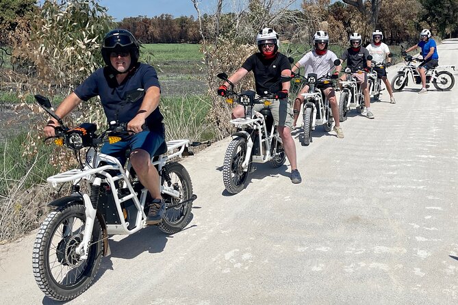 Ride through Paradise: Faro Island Electric 2x2 bike Tour - Getting comfortable on the UBCO Electric 2x2