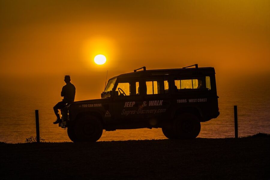 Sagres: Sagres Natural Park Sunset Tour by Jeep - Cliffs almost twice the height of Cape St. Vincent