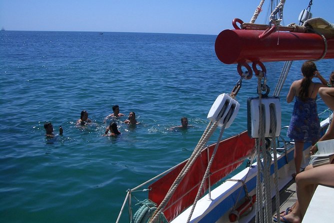 Sail, Swim & Tapas - Swimming and relaxing off the coast