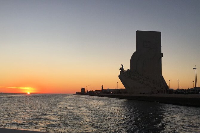 Sailboat Tour in Lisbon with drinks included | Morning and Sunset - Belém Tower, Jerónimos Monastery, and the Discoveries Monument