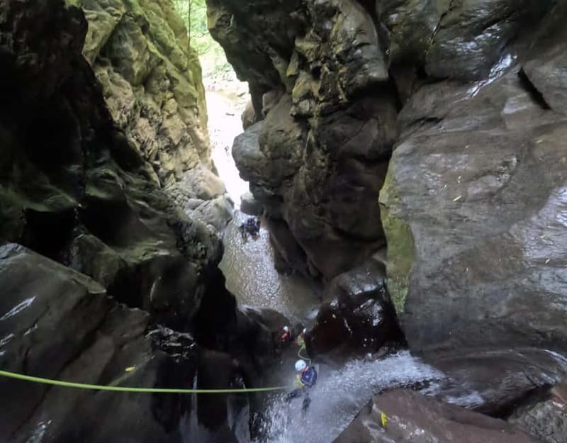 São Miguel: AdventurePark Canyoning Salto do Cabrito, Azores - Photos and videos without risking your phone