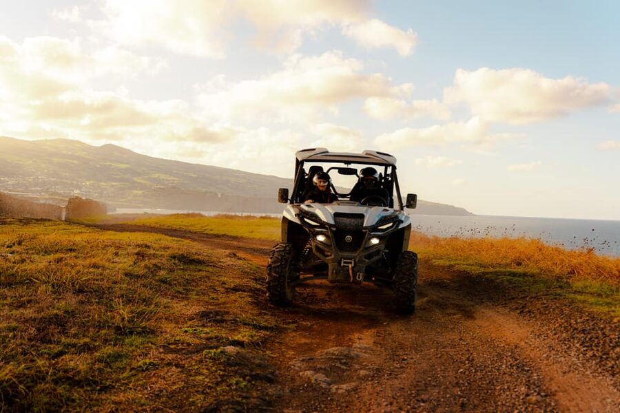 Sao Miguel: Buggy Tour Around Sete Cidades Volcano - Leaving the roads and reaching the volcano rim