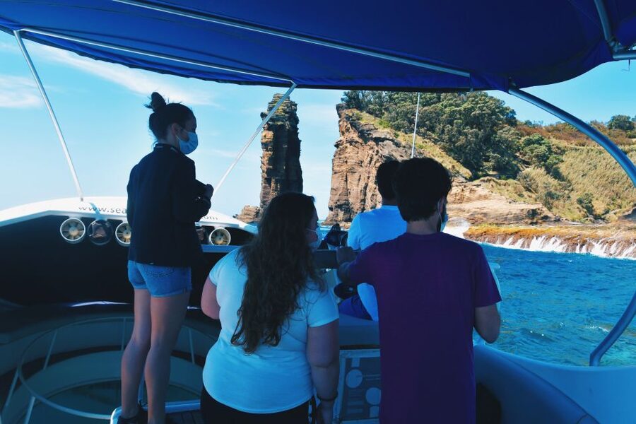 São Miguel: Glass Bottom Boat Tour with Snorkeling - Key points at a glance