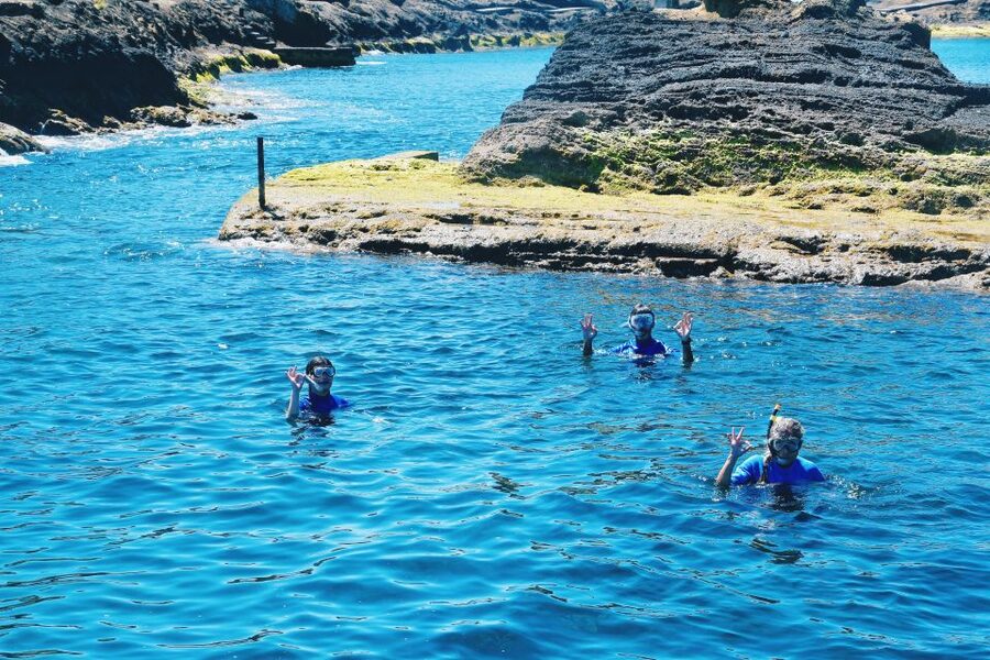 São Miguel: Glass Bottom Boat Tour with Snorkeling - The protected islet and its marine life