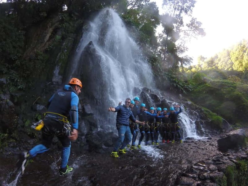 Sao Miguel: Ribeira dos Caldeiroes Canyoning Experience - Who should book this experience?