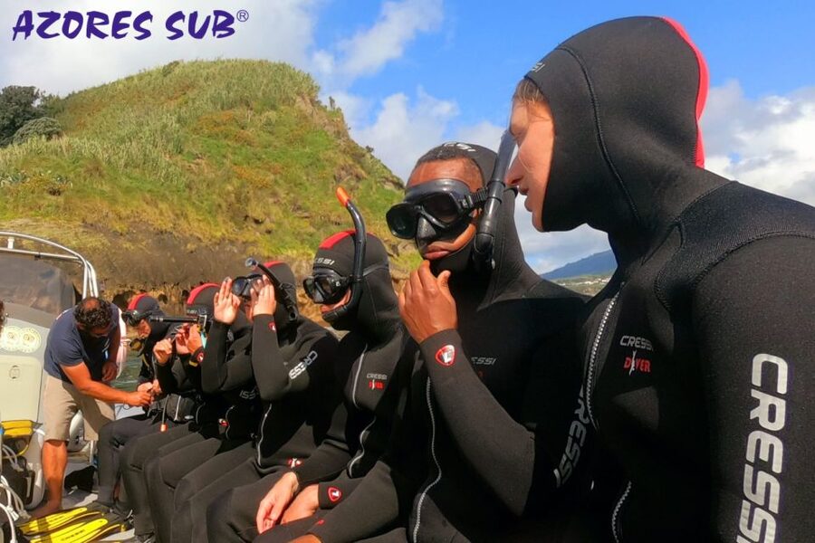 Sao Miguel: Snorkeling around Vila Franca do Campo - A 10-minute speedboat ride to the islet
