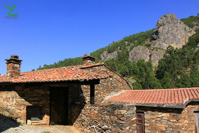 Schist Villages at Lousa Mountain - Cerdeira, where the path begins under trees