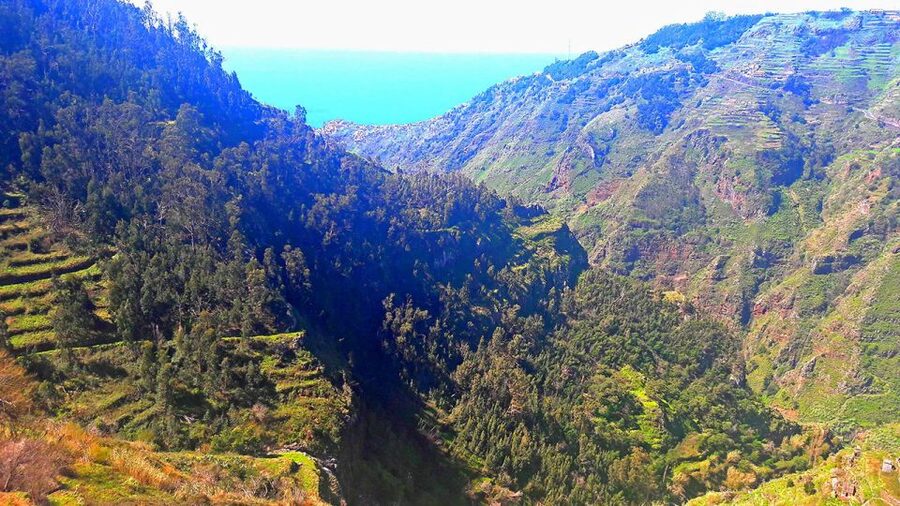 Serra de Água Valley Levada Walk - Views toward Encumeada and the south coast