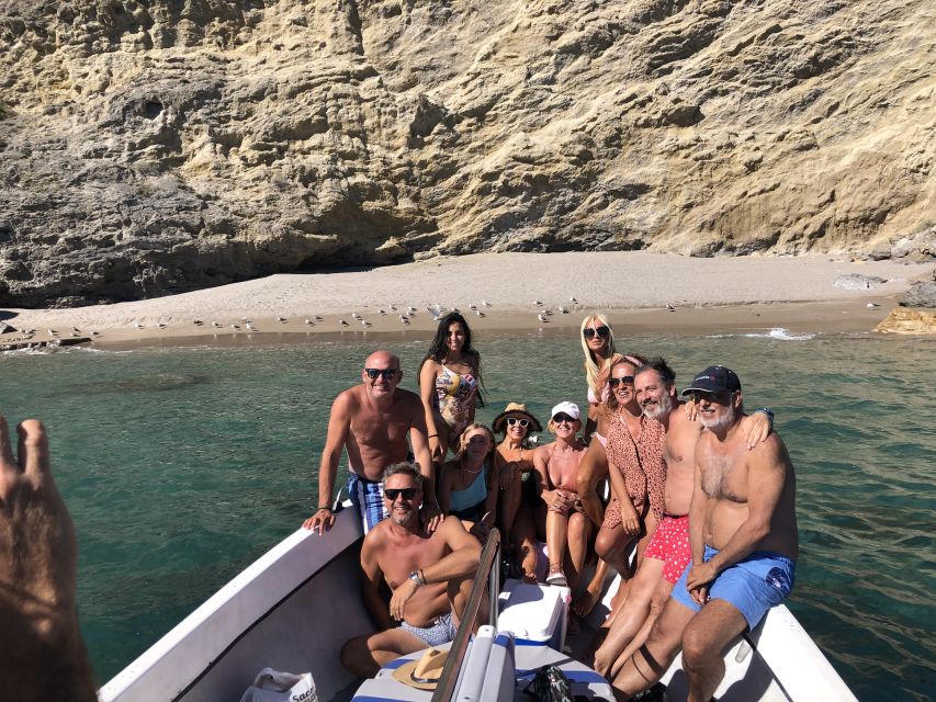 Sesimbra: Arrábida Beaches & Caves Boat Tour with Snorkeling - Mijona and Inferno, two very different coves