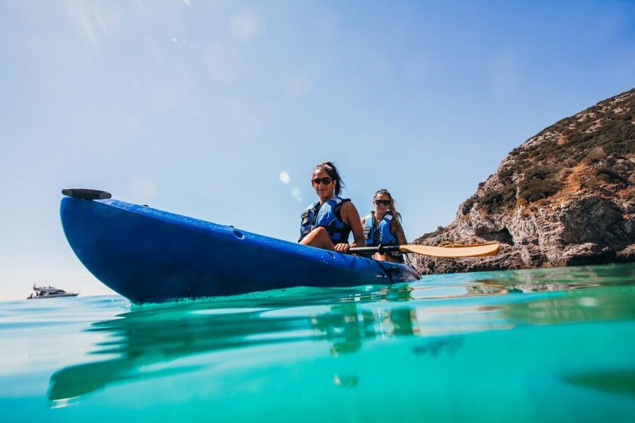 Sesimbra: Arrabida Natural Park & Caves Guided Kayaking Tour - Ribeiro do Cavalo Beach, the tour’s welcome pause
