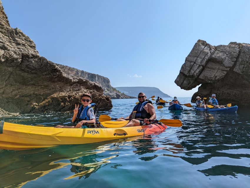 Sesimbra: Arrabida Natural Park & Caves Guided Kayaking Tour - What the $41 price really covers