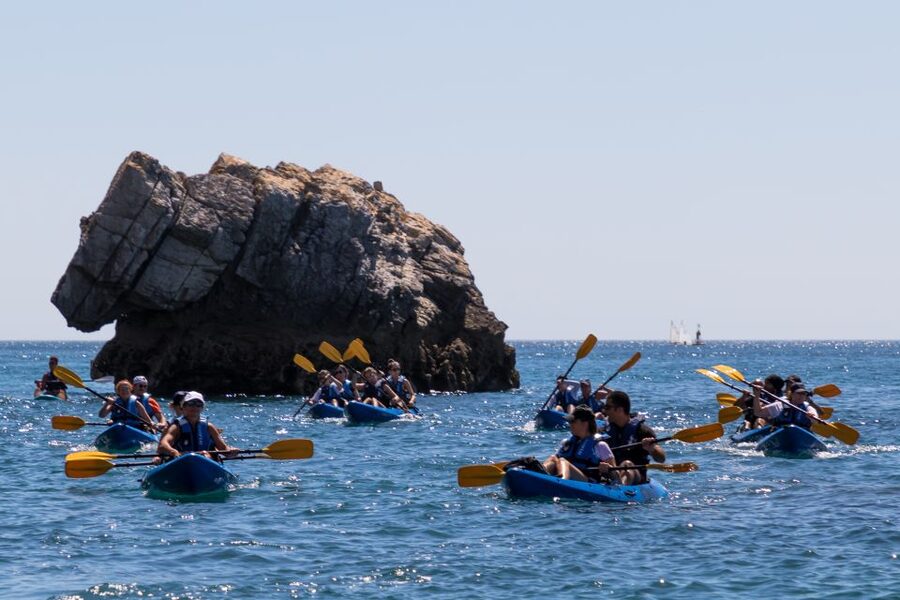 Sesimbra: Arrabida Natural Park & Caves Guided Kayaking Tour - The guide’s role is more than basic instruction