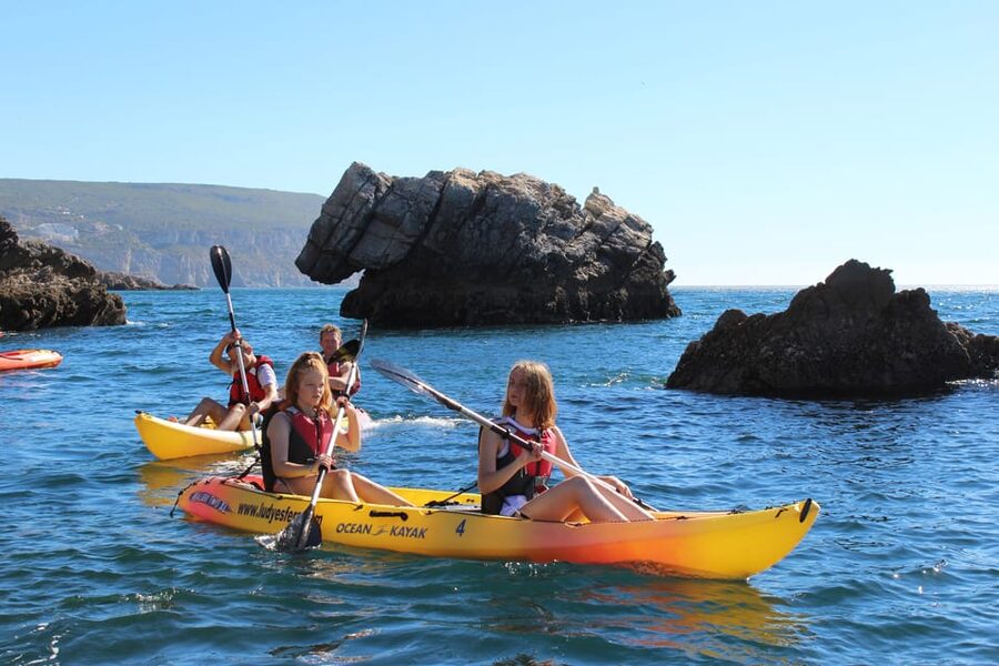 Sesimbra: Ribeiro Cavalo Beach, Caves, & Arrábida Kayak Tour - What the $44 price includes