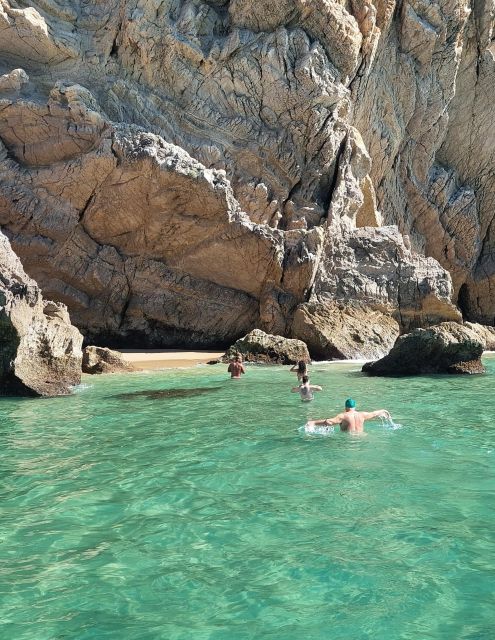 Sesimbra: Secret Bays and Beaches Boat Tour with Snorkeling - Praia da Mijona: snorkeling in a quiet cove