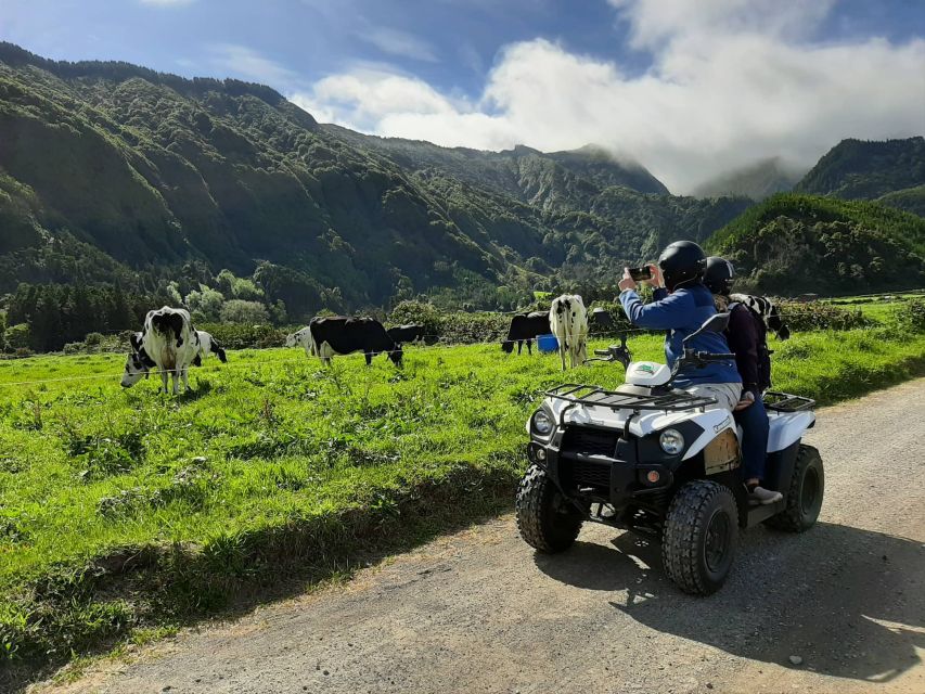 Sete Cidades: Half-Day ATV Quad Tour - Riding past Muro das Nove Janelas