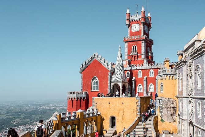 Sintra & Cascais Day Tour with Pena Palace Entry and Gardens Walk - Free time in postcard-like Sintra