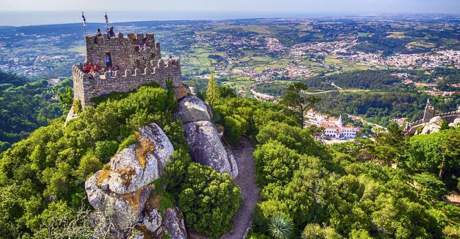 Sintra: Castle of the Moors E-Ticket and Audio Guide - Start with the walls, not just the ticket gate