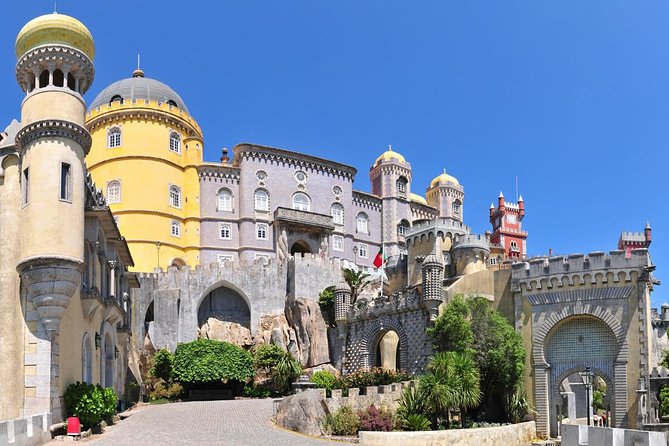 Sintra, Pena Palace, Quinta da Regaleira & Cascais Group Tour - Pena Palace on Sintra Mountain