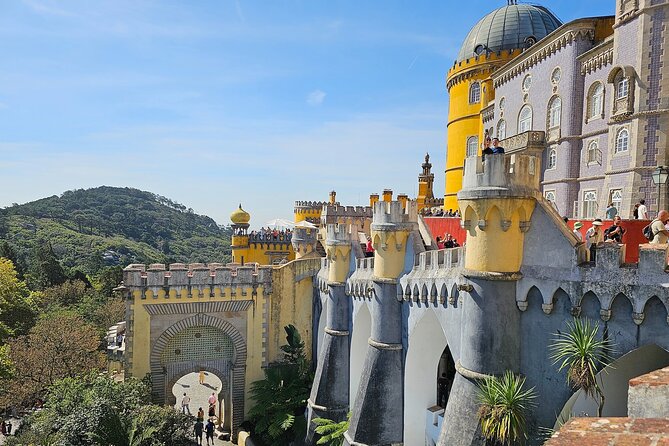 Sintra, Pena Palace, Quinta da Regaleira & Cascais Group Tour - Guincho Beach and the Atlantic wind