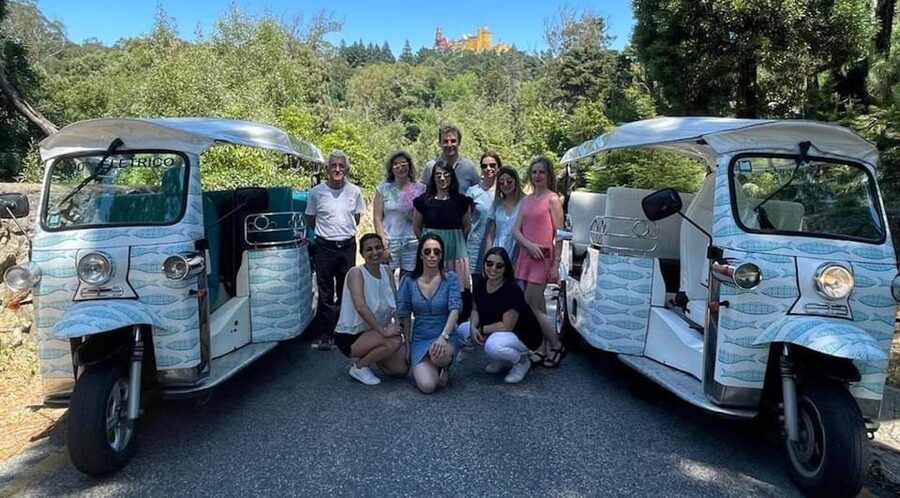 Sintra: Private Sightseeing Tuk Tuk Tour - Quinta da Regaleira and Seteais Palace