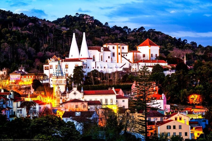 Sintra: Private Tour with Guided Pena Palace Experience - The road up Sintra Mountain