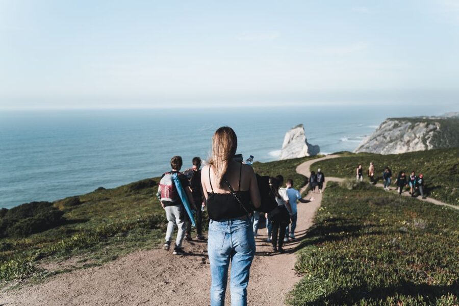 Sintra: Regaleira, Cabo da Roca and Cascais Jeep Safari Tour - Cabo da Roca, mainland Europe’s western edge