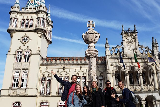 Sintra to Cascais: 2 Palaces, 4 Sites, Small Group 10 Hour Tour - Azenhas do Mar and the Atlantic road