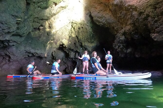 Sunrise SUP Caves Tour in Lagos – Small Group Experience - Ponta da Piedade from the water