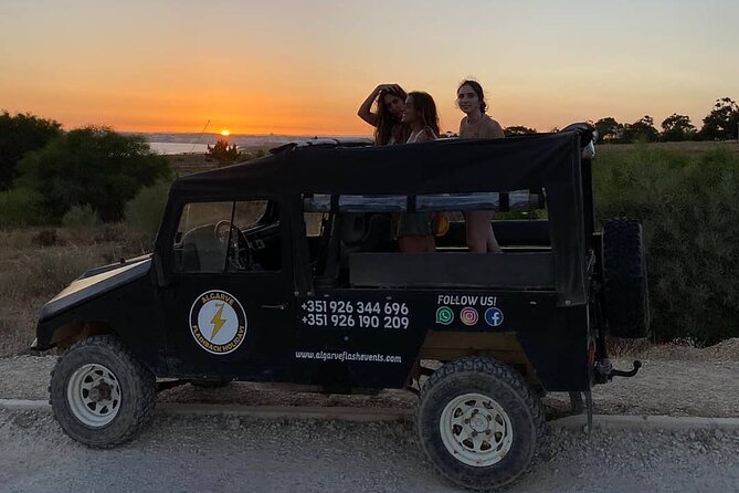 Sunset Beach Safari w/ Champagne & Chicken Piri Piri Dinner - A quiet pause at Salgados lagoon