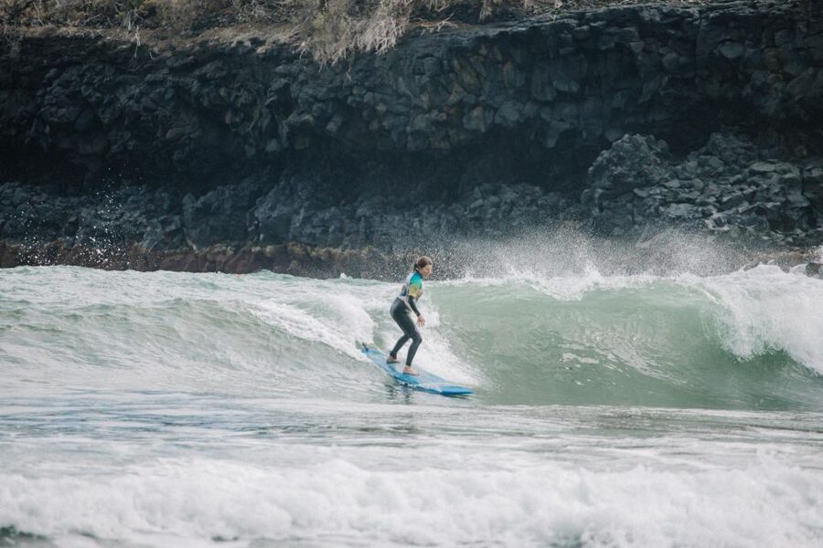 Surf lesson in Madeira - Madeira’s cliffs make a memorable classroom