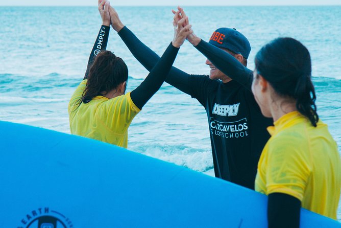 Surf Lesson on Praia de Carcavelos - Getting started at Carcavelos Surf School