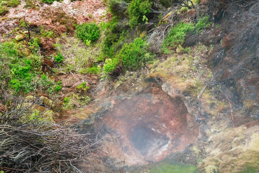 Terceira: Algar do Carvão Lava Caves Tour - Algar do Carvão and the famous volcanic chimney