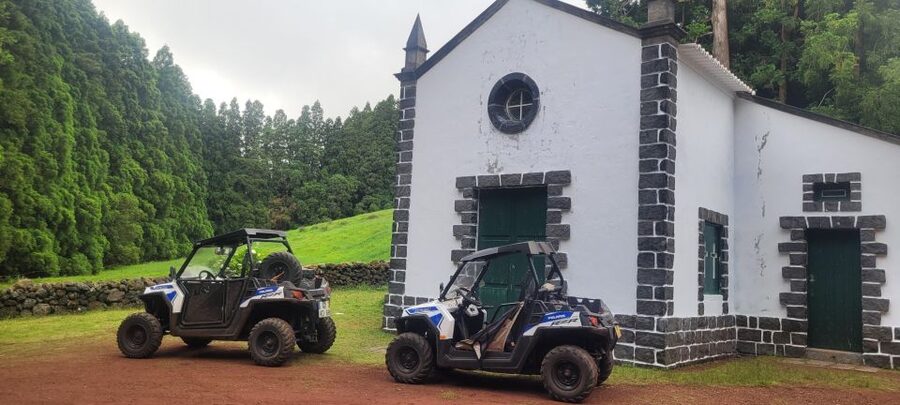 Terceira: Buggy Tour 4x4 West Side Azores Retreat - From paved roads to the first rough tracks