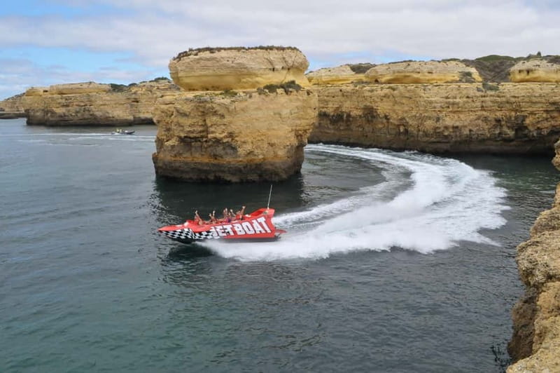 Thrilling 30-Minute Jet Boat Ride in the Algarve - Leaving Gate 4 Café at Albufeira Marina