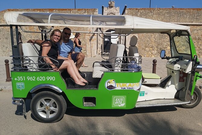 TUK TUK Tour around Lagos Old & New Town & beaches - Best way to know Lagos - D. Ana, Batata, Porto de Mós, and the Atlantic views