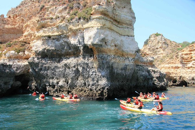 Unlock the Magic of Ponta da Piedade by Kayak – Lagos - Praia Dona Ana and Praia do Camilo From Sea Level
