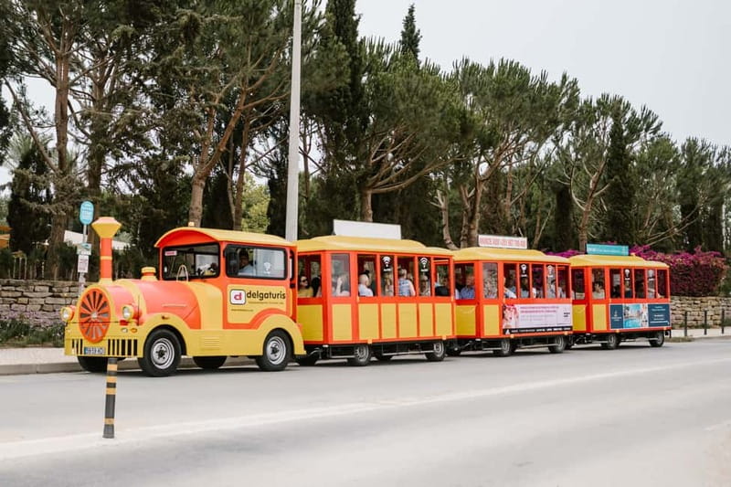 Vilamoura: Tourist Train City Tour - Golf courses and luxury hotels