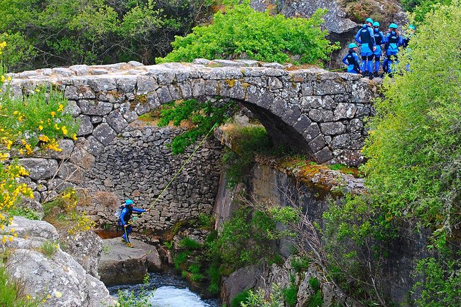 Water Canyoning - Starting at the Peneda-Gerês Canyoning Center