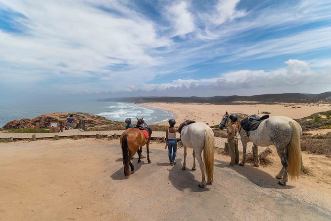 Welcome to Carrapateira Horse Riding Tour - The first stretch across the beach