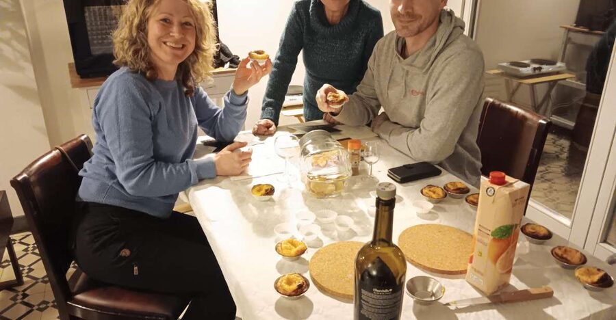Workshops Pasteis de Nata in Porto, Portugal - Building the custard tarts step by step